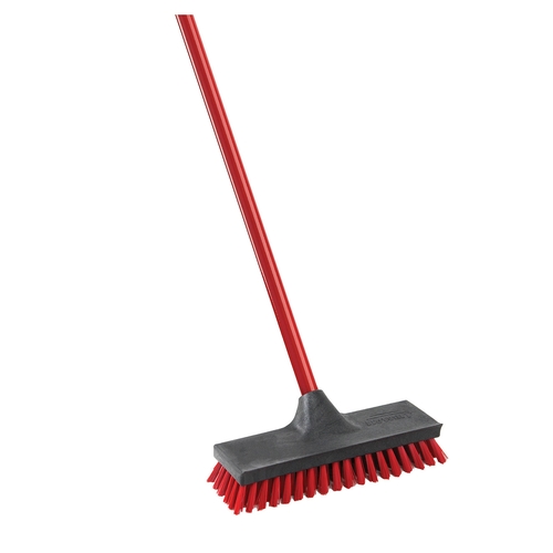 Libman Commercial 547 52" Floor Scrub Brush With Steel Handle - Case Of 6