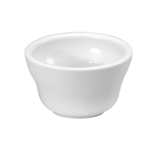 Oneida F8010000700 Buffalo Bright White 7 oz. Porcelain Bouillon Cup - 3 Doz