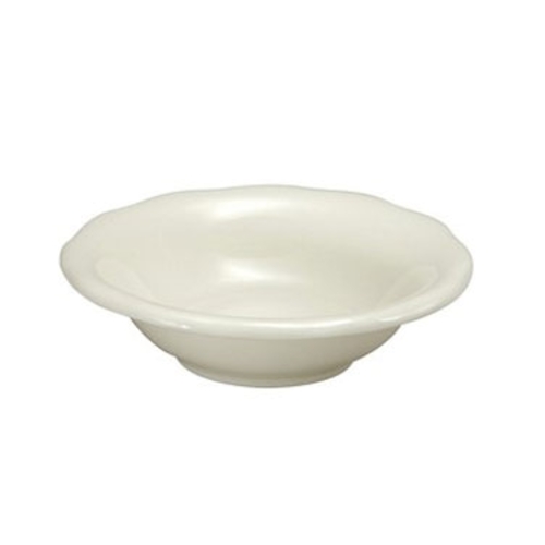 Oneida F1560000710 Caprice Cream White 4.5 oz Porcelain Fruit Bowl - 3 Doz