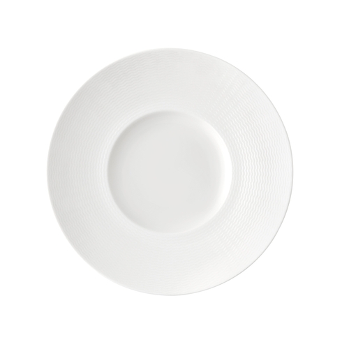 Oneida L5600000140D Current Warm White 9.25" Diameter Porcelain Plate - 2 Doz