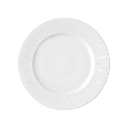 Oneida L5600000163 Current Warm White 12" Porcelain Plate - 1 Doz