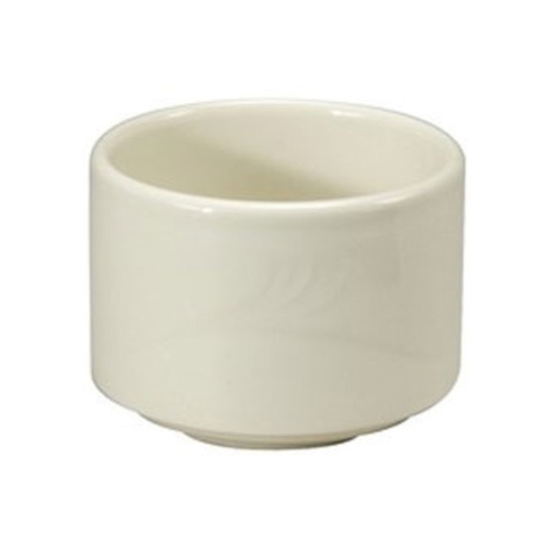 Oneida F1040000705 Espree Cream White 9 oz. Stackable Bouillon Cup - 3 Doz