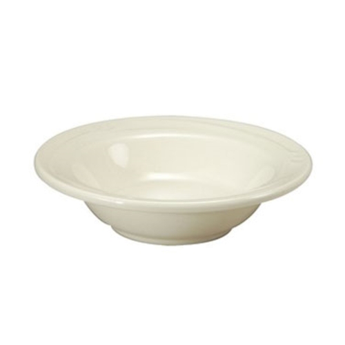 Oneida F1040000710 Espree Cream White 5.75 oz Porcelain Fruit Bowl - 3 Doz