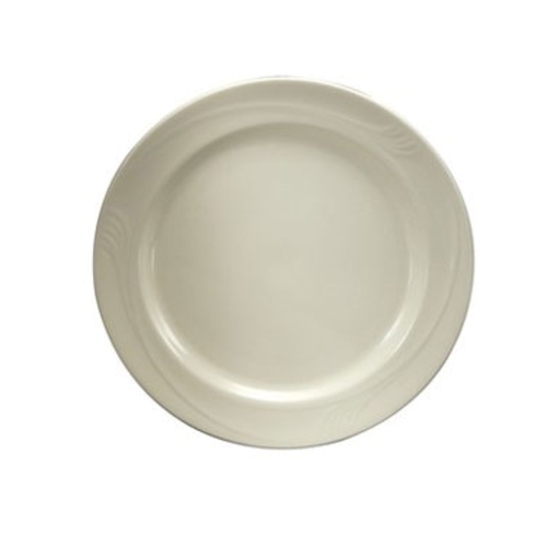 Oneida F1040000157 Espree Cream 11.25" Diameter Porcelain Plate - 1 Doz