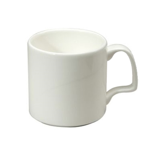 Oneida F1130000563 Gemini Warm White 11.5 oz. Porcelain Mug - 2 Doz