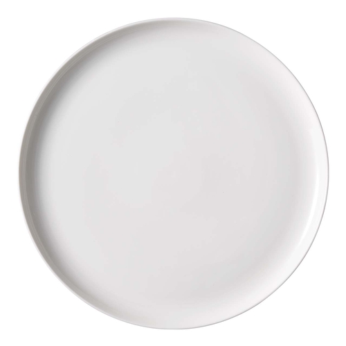 Oneida HO1801024WH Hamptons White 9.5" Ceramic Coupe Plate - 2 Doz