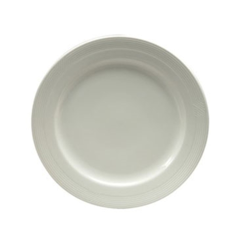 Oneida R4010000125 Impressions Bright White 7.25" Porcelain Plate - 3 Doz