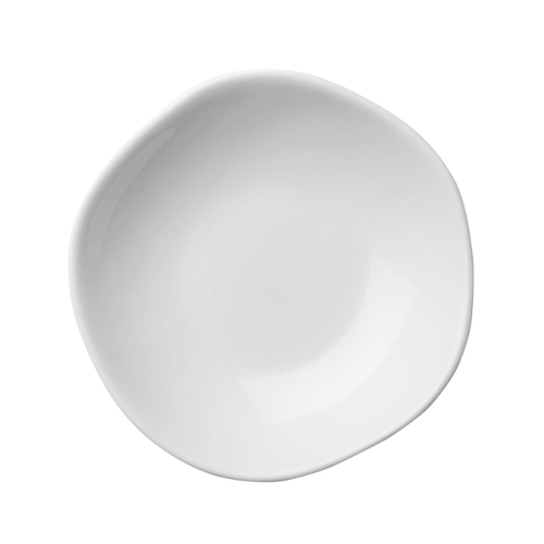 Oneida L6700000942 Lancaster Garden™ Warm White 1 oz Porcelain Sauce Dish 6 Dz