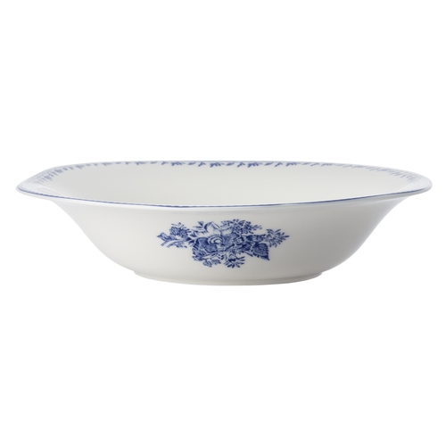 Oneida L6703061760 Lancaster Warm White 10 oz. Porcelain Dinner Bowl - 4 Doz