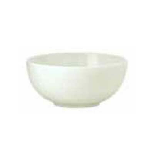 Oneida L6700000730 Lancaster Warm White 7 oz. Porcelain Dinner Bowl - 4 Doz