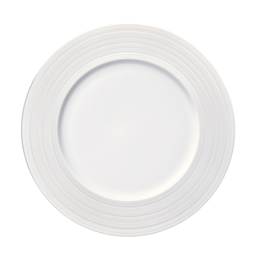 Oneida L5650000152 Manhattan Warm White 10.63" Porcelain Plate - 2 Doz