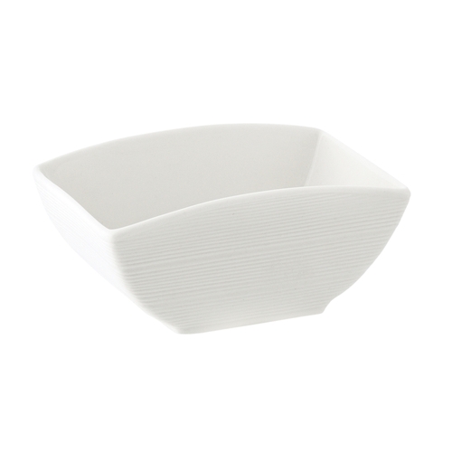Oneida L5650000942 Manhattan Warm White Porcelain 4.5 oz Sauce Dish - 4 Doz