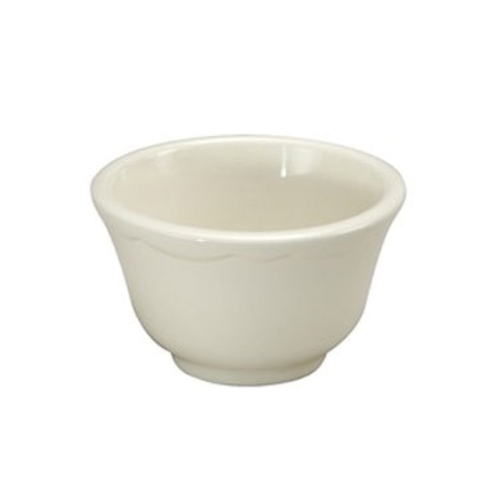 Oneida F1560018700 Manhattan Cream White Porcelain 6 oz. Bouillon Cup - 3 Doz