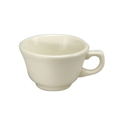 Oneida F1560018520 Manhattan Cream White 7.25 oz Porcelain Teacup - 3 Doz