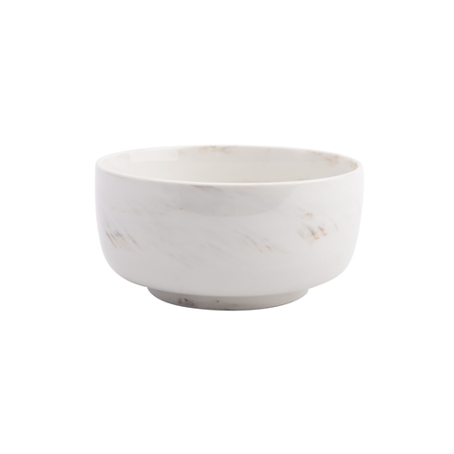 Oneida L6200000702 Luzerne Marble 19 oz. Deep Porcelain Soup Bowl - 3 Doz