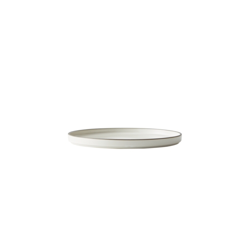 Oneida MO2701024DW Luzerne Moira Dusted White 9.25" Stoneware Plate - 1 Doz
