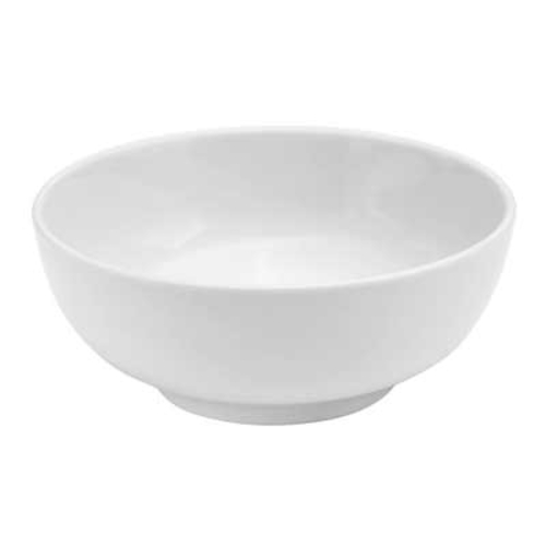 Oneida F1010000733 Classic Cream White 15 oz Bone China Cereal Bowl - 3 Doz