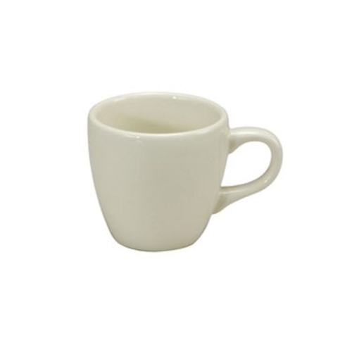 Oneida F1500001525 Niagara Buffalo Cream White 3.5 oz. Ceramic Cup - 3 Doz