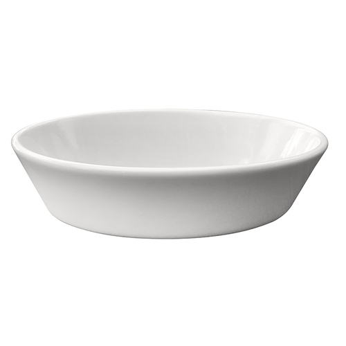 Oneida R4220000634 Royale Bright White Porcelain Oval Baking Dish - 3 Doz