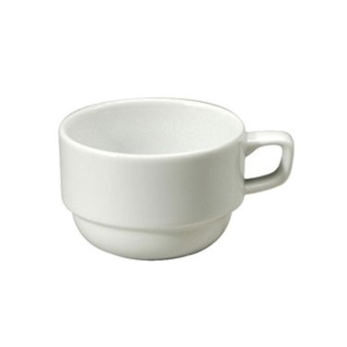 Oneida R4220000530 Royale Bright White 7 oz Porcelain Cup - 3 Doz