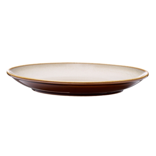 Oneida L6753066119 Rustic Sama 6½" Diameter Porcelain Coupe Plate - 2 Doz