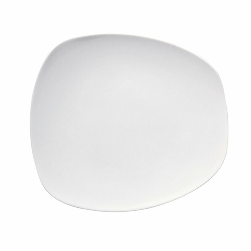 Oneida L5750000131 Luzerne Stage Warm White 8.88"x7.88 Porcelain Plate - 2 Doz