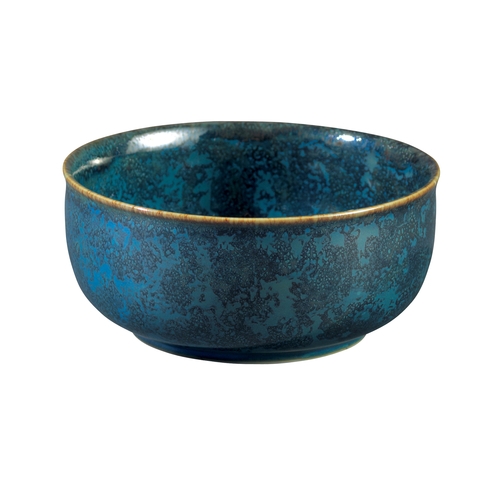 Oneida F1468994701 Studio Pottery Blue Moss 15.25 oz Porcelain Dinner Bowl
