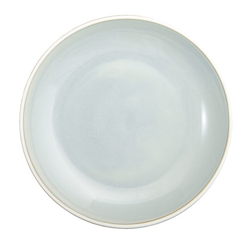 Oneida F1463051282 Studio Pottery Stratus 10.625" Grey Porcelain Deep Plate 