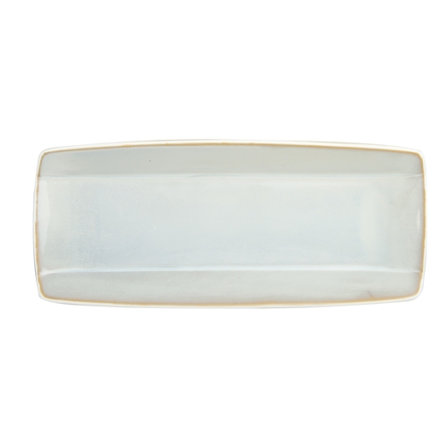 Oneida F1463051760 Studio Pottery Stratus 10.5"x4.625" Porcelain Sushi Plate