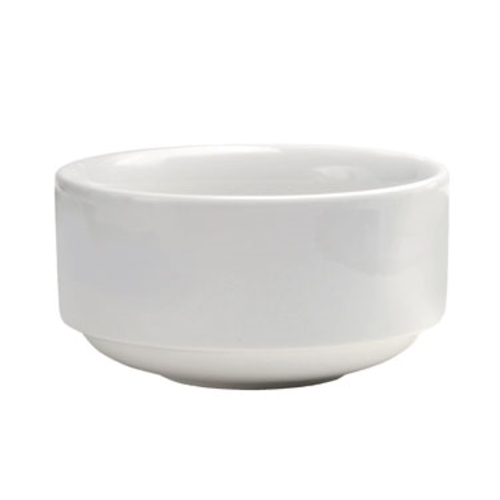 Oneida F1400000705 Tundra Bone White 10.5 oz. Porcelain Bouillon Cup - 3 Doz