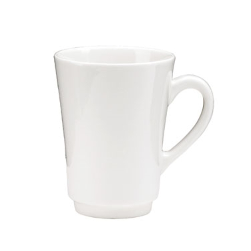 Oneida F1400000510 Tundra Bone White 10 oz. Porcelain Cup - 3 Doz
