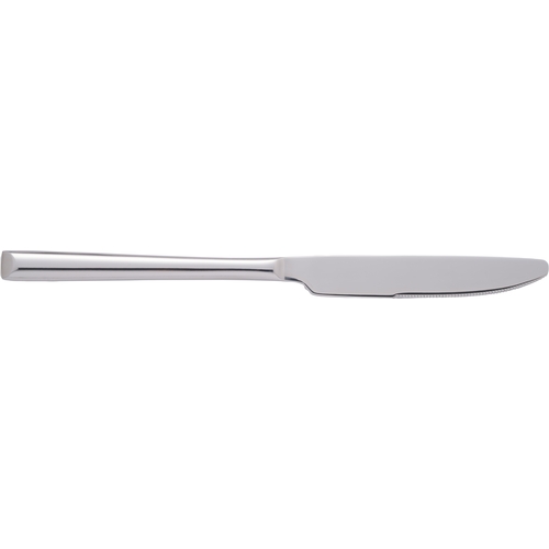 International Tableware, Inc SA-331 Savor Silver 9.125" Stainless Steel Dinner Knife - 1 Doz