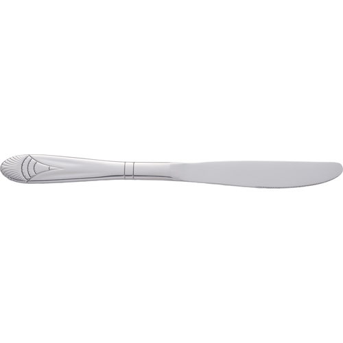 International Tableware, Inc CS-331 Cosmopolitan Silver 8.625" Stainless Steel Dinner Knife 