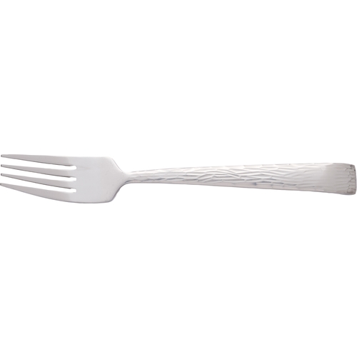 International Tableware, Inc SP-221 Sprig Silver 8" Stainless Steel Dinner Fork - 1 Doz