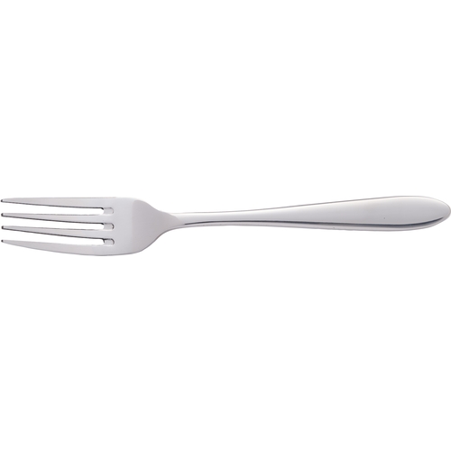 International Tableware, Inc LU-221 Luminosity Silver 8" Stainless Steel Dinner Fork - 1 Doz