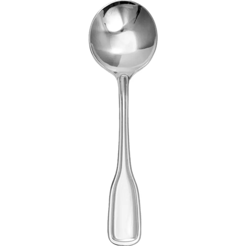 International Tableware, Inc BK-113 Berkley 6.25" Stainless Steel Bouillon Spoon - 1 Doz