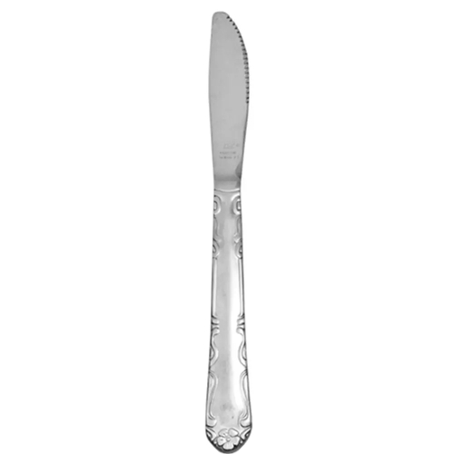 International Tableware, Inc ME-331 Melrose 8.625" Stainless Steel Dinner Knife - 1 Doz