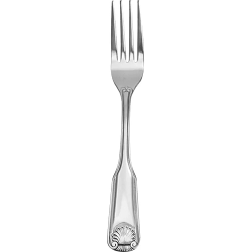 International Tableware, Inc NA-221 Nautilus 7.5" Stainless Steel Dinner Fork - 1 Doz