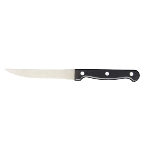 International Tableware, Inc IFK-411 8.875" Stainless Steel Steak Knife w/ ABS Handle - 1 Doz
