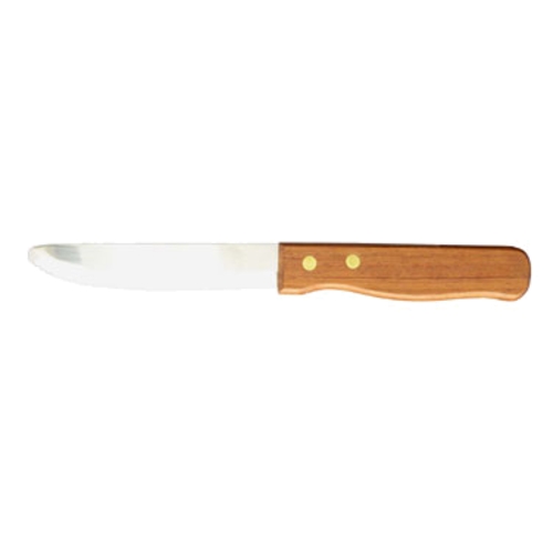 International Tableware, Inc IFK-450 9.88" Stainless Steel Steak Knife w/ Rosewood Handle - 1 Doz