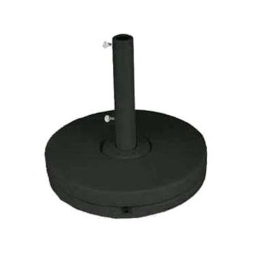 Grosfillex Black 70 lb. Market Umbrella Base w/ 16" Stem