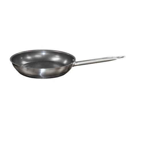 Thunder Group SLSFP4111 11" Induction Fry Pan 18/8 Stainless Steel Quantum II, NSF