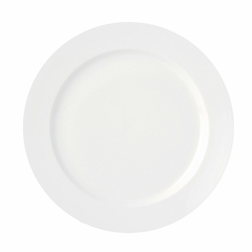 Oneida L5800000152 Luzerne Verge 10.75" Medium Rim Porcelain Plate - 2 Doz