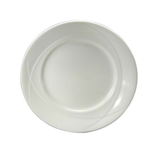 Oneida F1150000119 Vision Warm White 6.5" Bone China Dinner Plate - 3 Doz