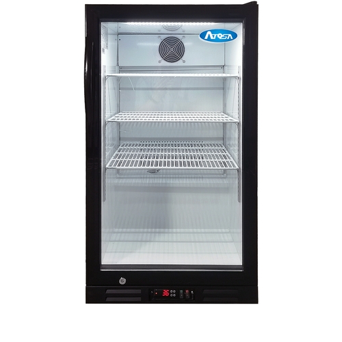 Atosa CTD-7T 7 cu ft Countertop Refrigerated Glass Door Merchandiser