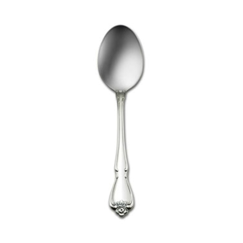 Oneida 2552SPLF Arbor Rose Stainless Steel 6.875" Soup Spoon - 3 Doz