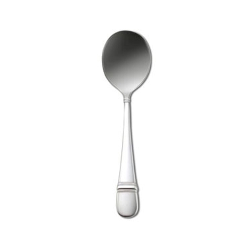 Oneida 1119SRBF Astragal Silver Plated 6.75" Soup Spoon - 3 Doz