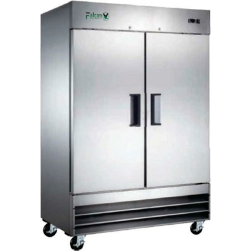 Falcon Food Service AF-35 27.6 cu. ft. Two Door Reach-In Stainless Steel Freezer