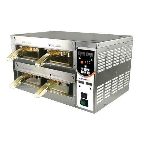 Nemco 6070-TF Hot Hold Two Compartment Dry/Moist Food Warmer