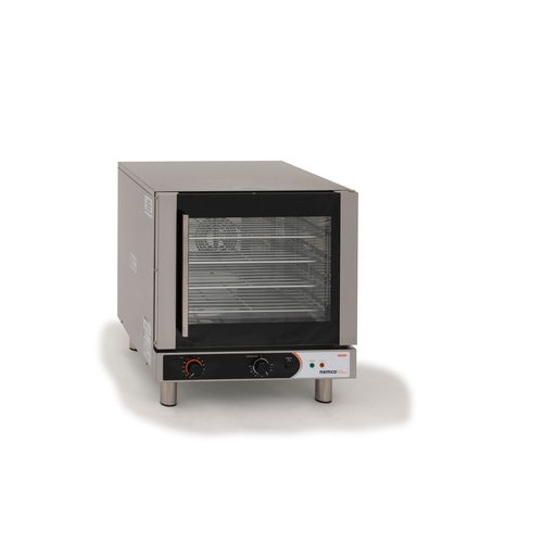 Nemco 6235 1/2 Size Electric Countertop Convection Oven With Steam